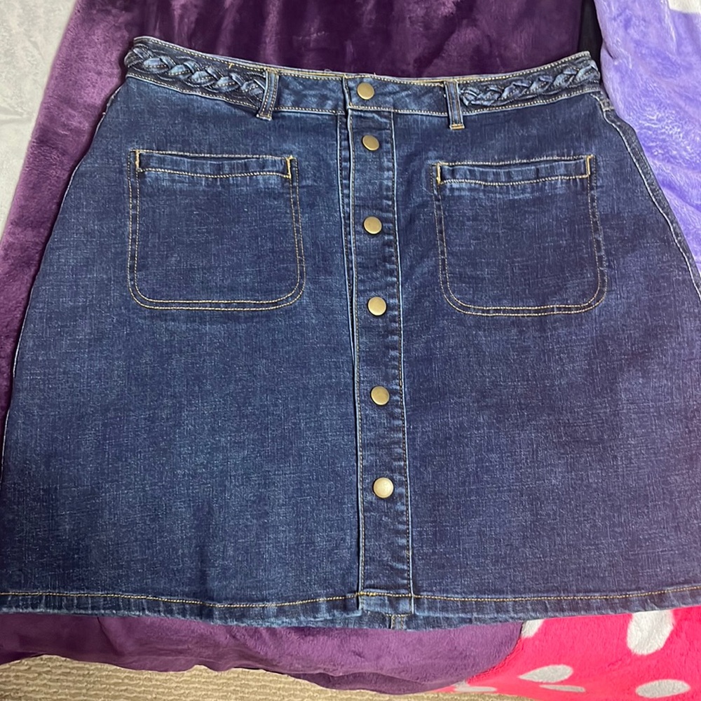Francescas Denim Skirt